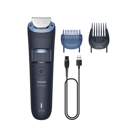 Beard Trimmer 3000 Series BT3665/15 Bārdas kopšana ar metāla asmeņiem