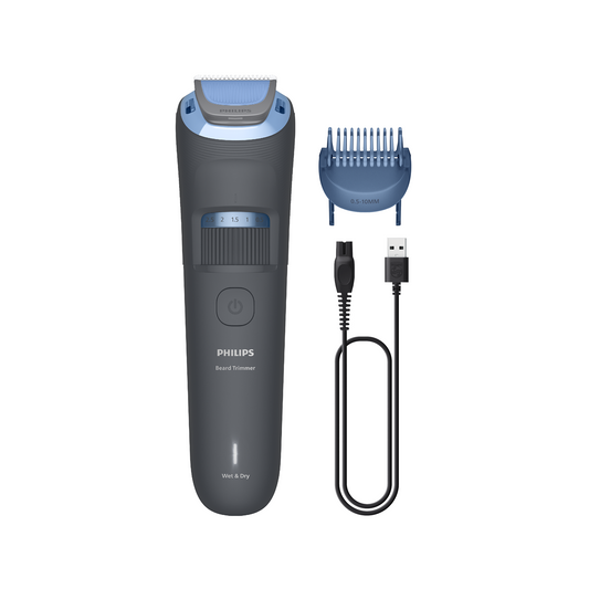 Beard Trimmer 3000 Series BT3617/15  Bārdas kopšana ar asmeņiem ar noapaļotiem galiem