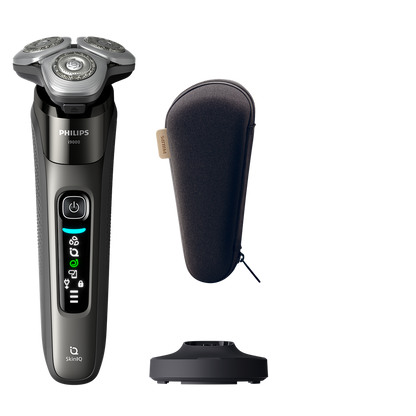 i9000 X9002/10 Elektroskuveklis mitrai un sausai skūšanai ar SkinIQ