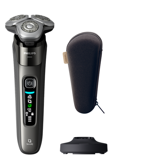 i9000 X9002/10 Elektroskuveklis mitrai un sausai skūšanai ar SkinIQ