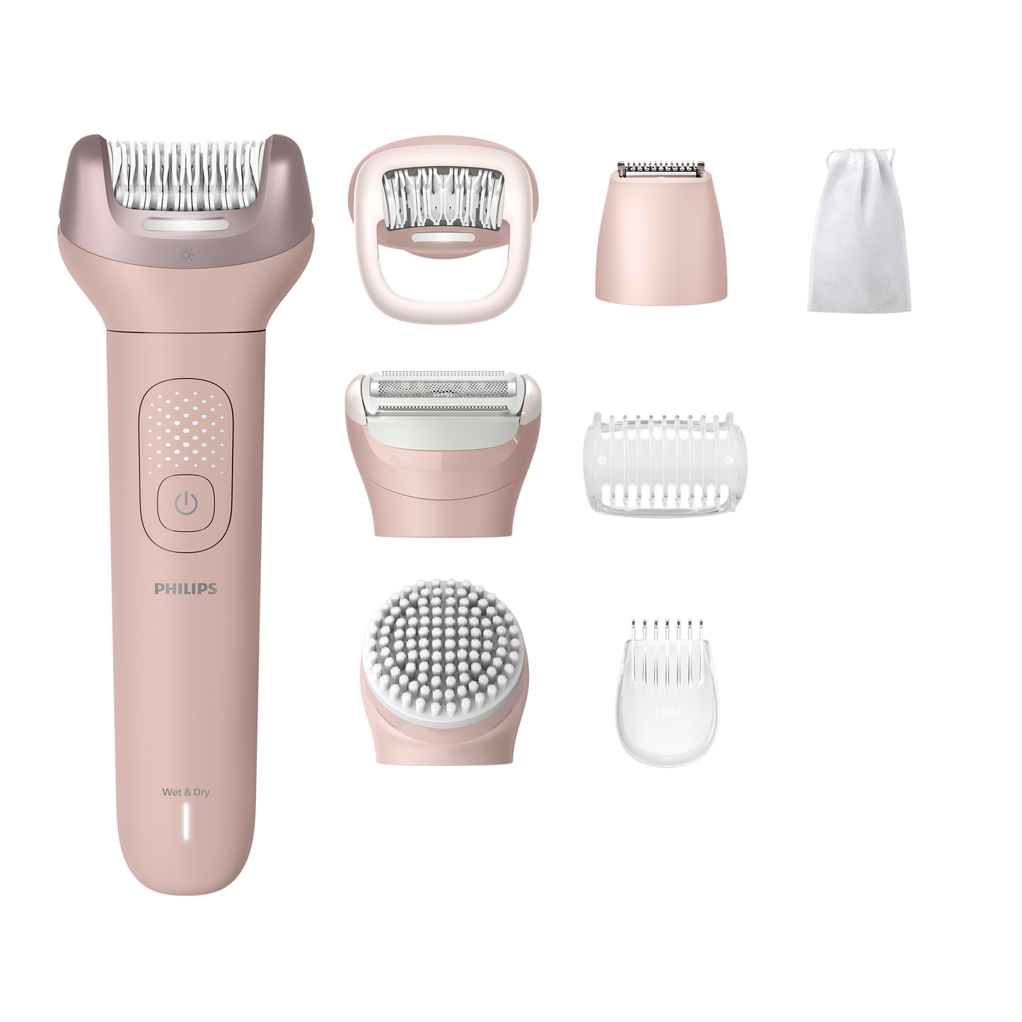 Epilator Series 9000 BRE719/00 Bezvada epilators mitrai un sausai lietošanai