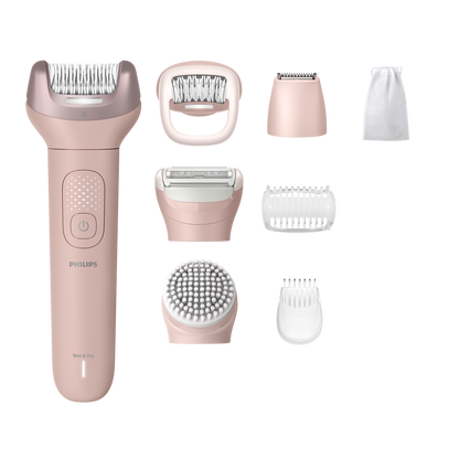 Epilator Series 9000 BRE719/00 Bezvada epilators mitrai un sausai lietošanai