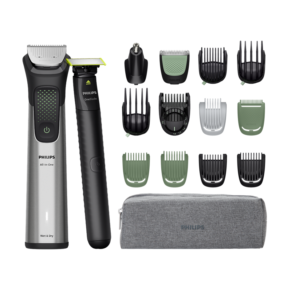 All-in-One Trimmer 9000 Series MG9535/15 Trimmeris “septiņpadsmit vienā”