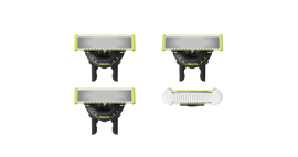 OneBlade QP949/50 Komplekts: 3 × 360 + 1x SkinProtect asmens