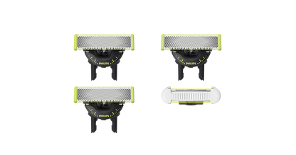 OneBlade QP949/50 Komplekts: 3 × 360 + 1x SkinProtect asmens