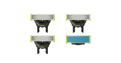OneBlade QP945/50 Combi pack:3x360 + pretberzes asmens