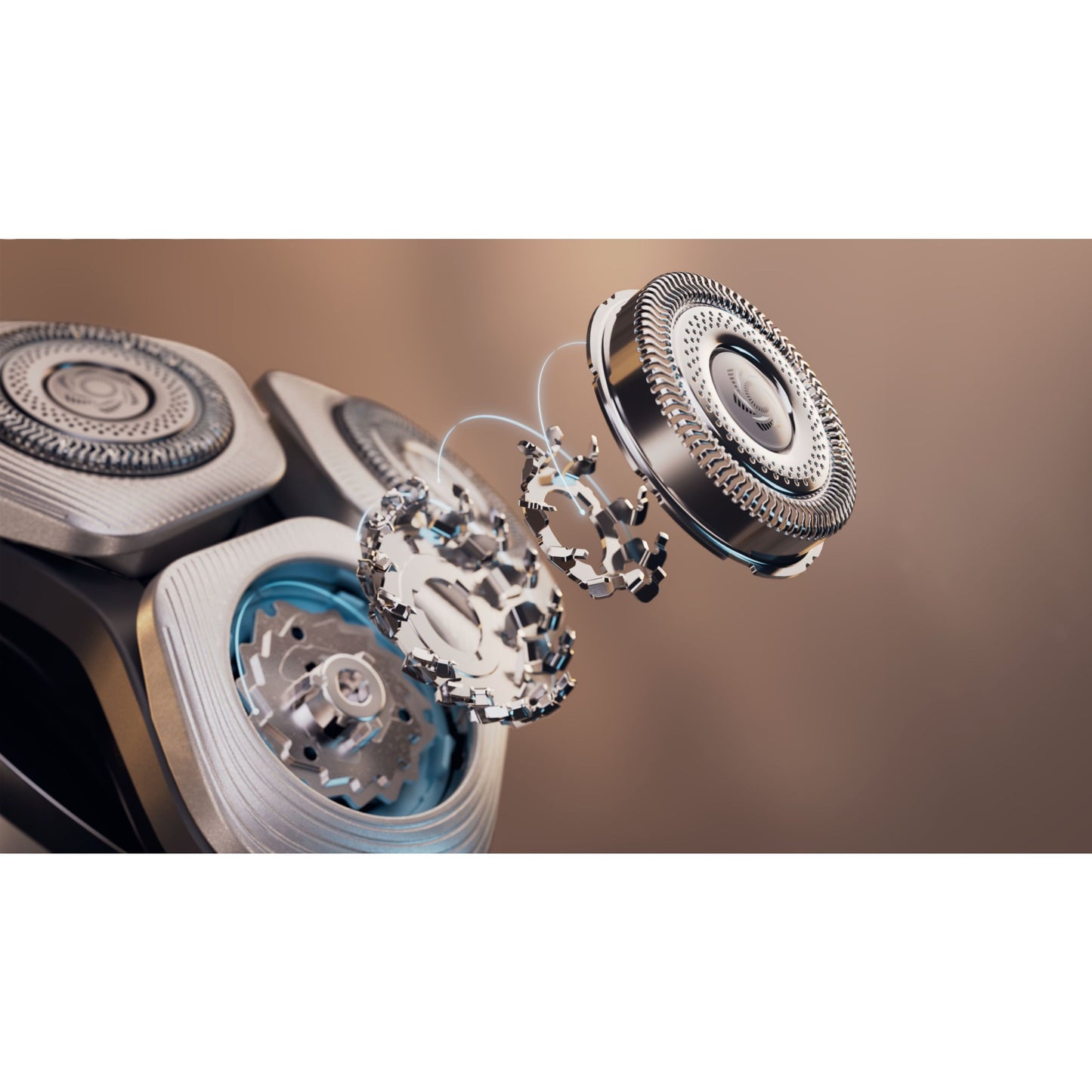 i9000 X9002/10 Elektroskuveklis mitrai un sausai skūšanai ar SkinIQ