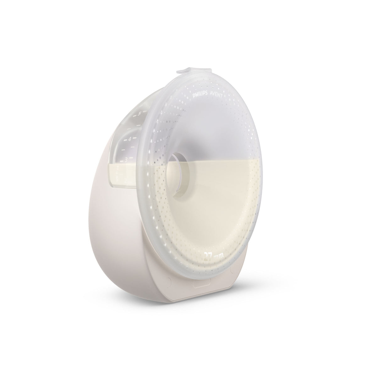 Elektrische Einzelmilchpumpe SCF494/11 Natural Care brīvroku valkājamais krūts piena sūknis