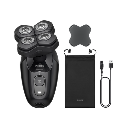Head Shaver Pro 5000 Series HS5980/15 Essential skuveklis ar ComfortCut asmeņiem