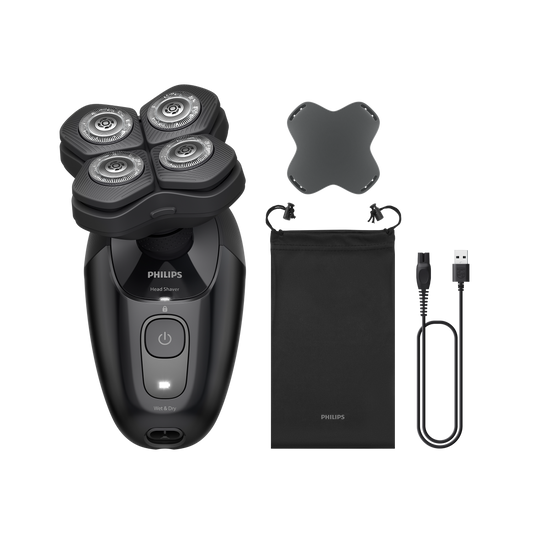 Head Shaver Pro 5000 Series HS5980/15 Essential skuveklis ar ComfortCut asmeņiem