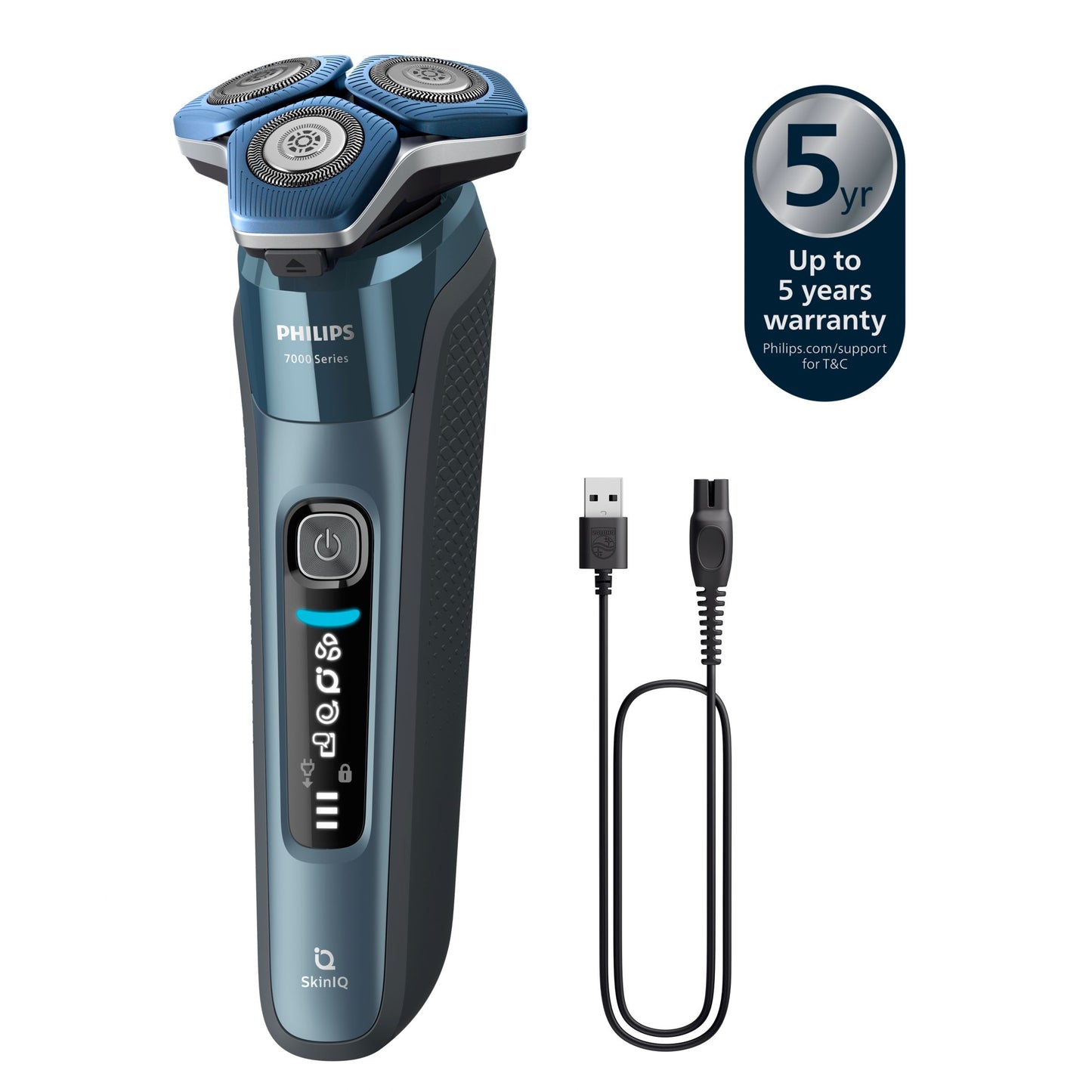 Shaver series 7000 S7882/55 Elektriskais skuveklis mitrai un sausai skūšanai