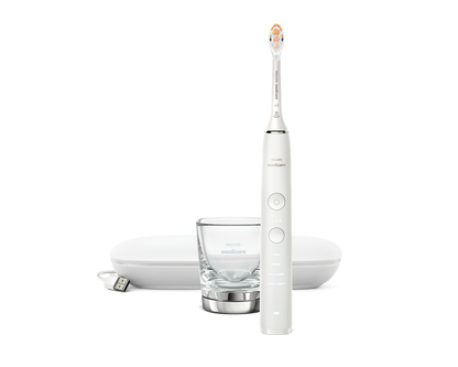 DiamondClean 9000 HX9911/19 Sonic elektriskā zobu suka ar īpašu lietotni