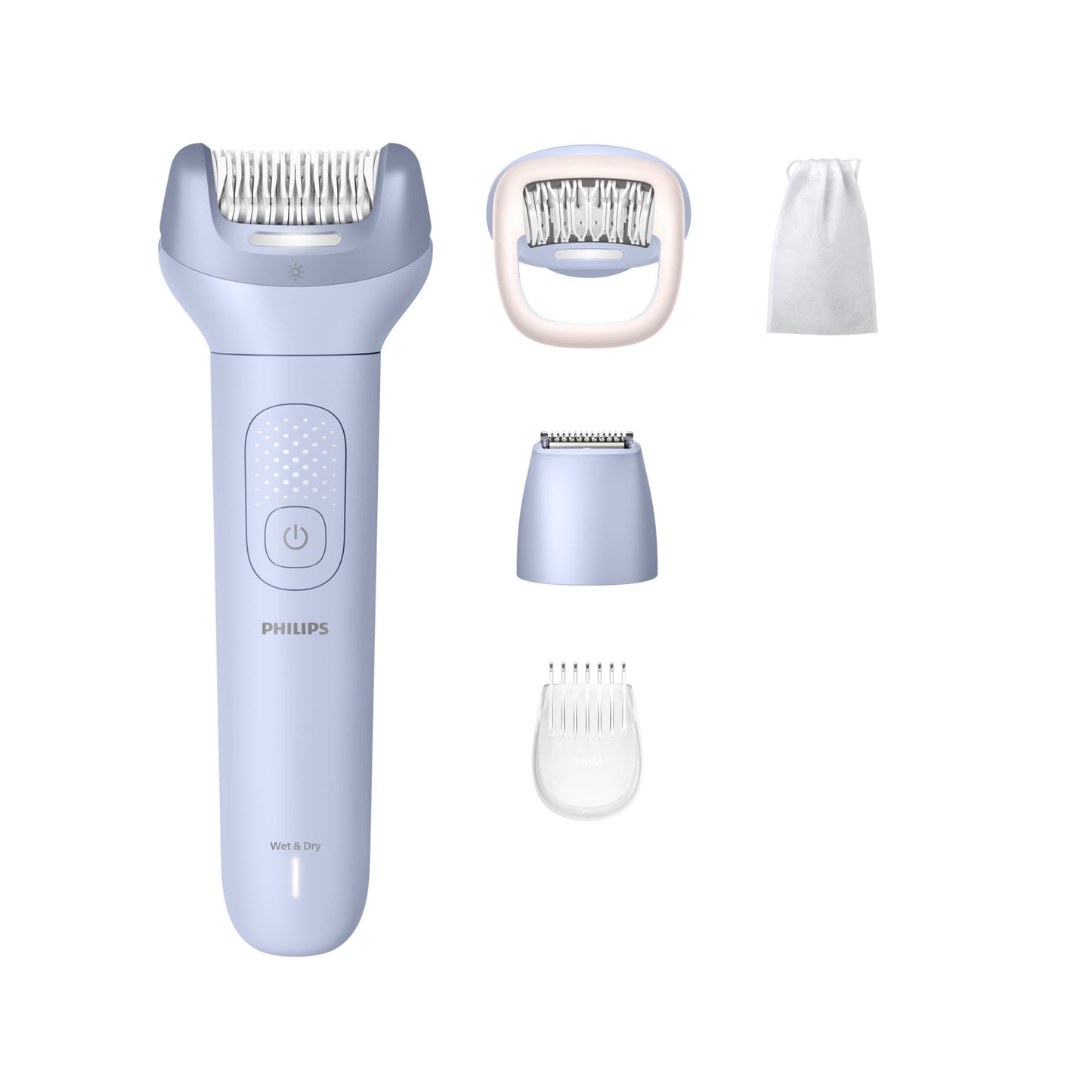 Epilator Series 8000 BRE711/00 Bezvada epilators mitrai un sausai lietošanai
