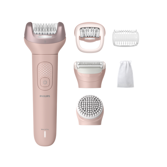 Epilator Series 9000 BRE718/00 Bezvada epilators mitrai un sausai lietošanai