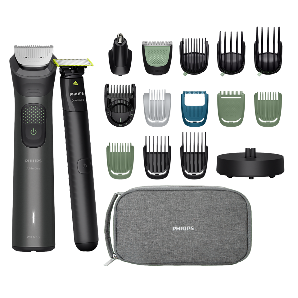 All-in-One Trimmer 9000 Series MG9556/15 Trimmeris “deviņpadsmit vienā”