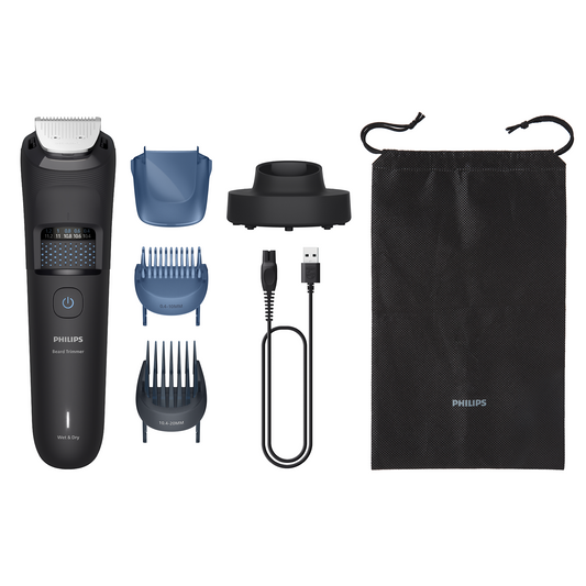 Beard Trimmer 5000 Series BT5780/15 Bārdas ieveidotājs ar matiņu savācēju