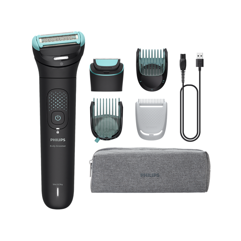 Body Groomer 7000 Series BG7470/15 2D kustīgā galviņa un divkāršās skūšanas sistēma