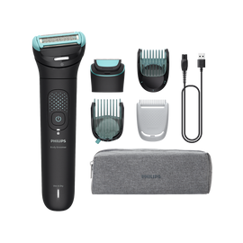 Body Groomer 7000 Series BG7470/15 2D kustīgā galviņa un divkāršās skūšanas sistēma
