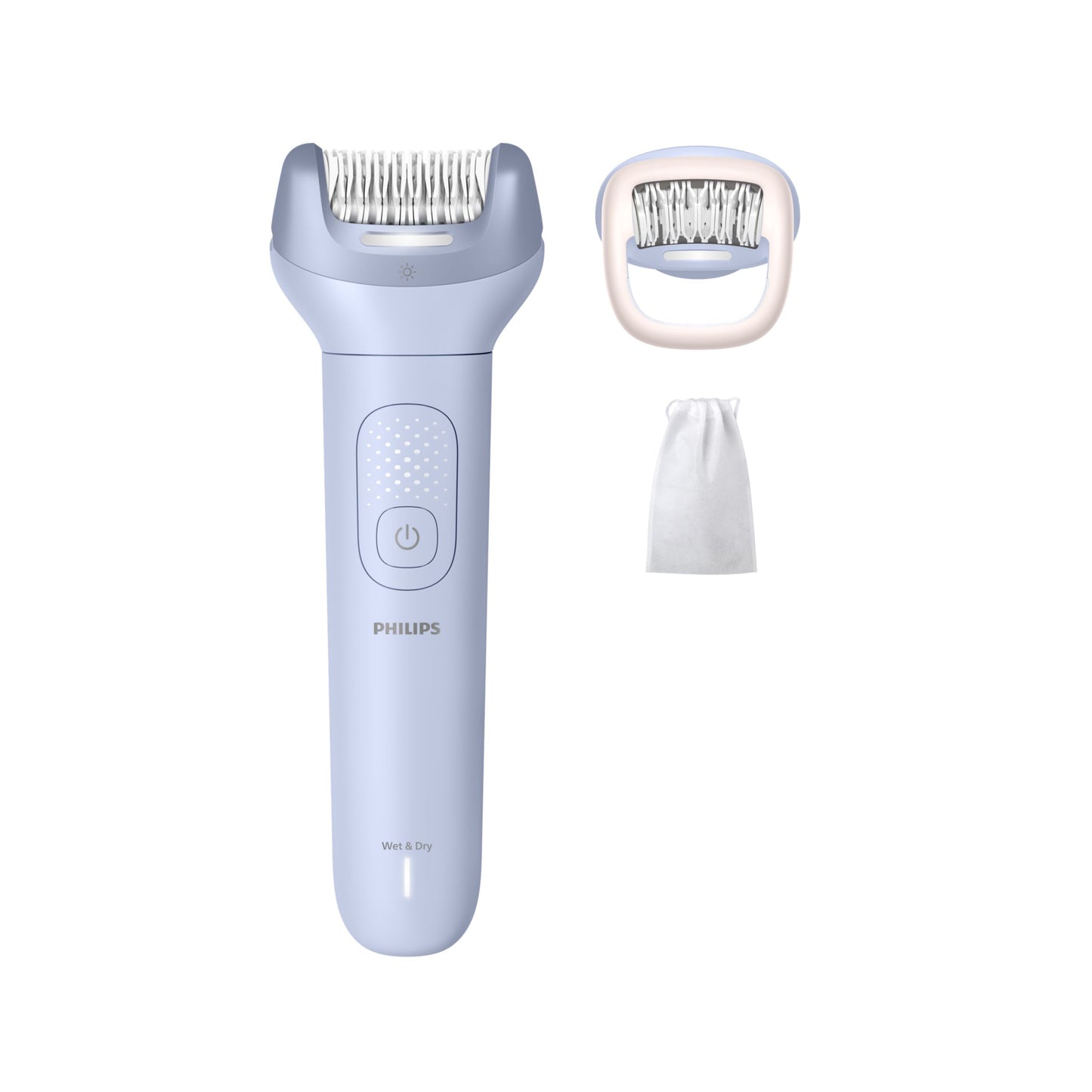 Epilator Series 8000 BRE708/00 Bezvada epilators mitrai un sausai lietošanai