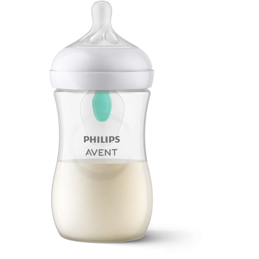 Philips Avent Natural Response Zīdaiņu pretkoliku pudelīte ar Airfree vārstu SCY673/01 | Philips veikals